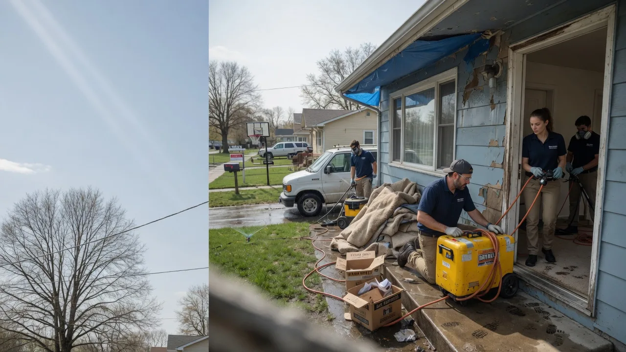 Basement Flood Cleanup in Sterlington, LA near me